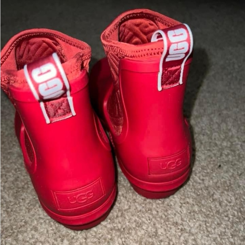 Red Ugg Rainboots